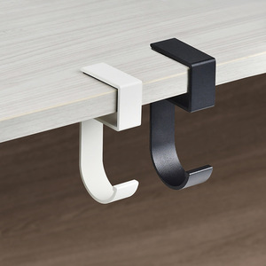 Desktop Backpack <b>Hooks</b> 5 Shaped Office Desk <b>Hook</b> Detachable Single <b>Hook</b> For Neatening Storage Behind Doors On <b>Walls</b> - Product Image 1