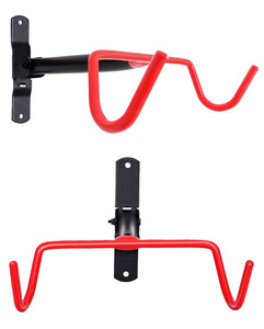 Supporto <span class=keywords><strong>da</strong></span> Parete per Biciclette, <span class=keywords><strong>Portabici</strong></span> <span class=keywords><strong>Doppio</strong></span> Pieghevole, Capacità di Carico 30kg - Product Image 3