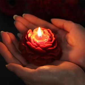 Vela Aromática Decorativa para el Hogar con Aroma a Peonía Dorada de Baja Temperatura, No Daña la Piel, Se Puede Desprender, Velas Perfumadas con Aceite Esencial - Product Image 3