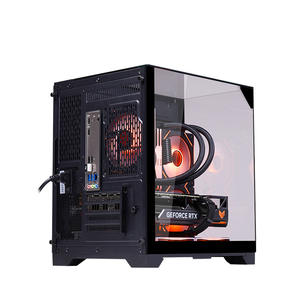 Boîtier PC original élégant et blanc MATX Vertical <span class=keywords><strong>Gamer</strong></span> pour tours de jeu - Product Image 6