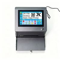 Imprimantes jet d'encre statiques de bureau en gros – Imprimante jet d'encre statique de bureau 12,7 mm pour tasses