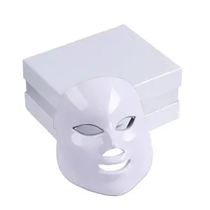 Manufacturer Spa Instrument Acne Removal Whitening Photon Light Therapy Face Mask Device 7 Color PDT LED Beauty Facial Masker