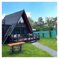 Conception Gratuite de Cabanes de Vacances, Maisons Mobiles de Loisirs en Structure Acier, Maisons Conteneurs de Luxe, Maisons Préfabriquées Triangulaires à Châssis