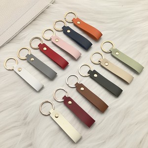 <span class=keywords><strong>Porte</strong></span>-clés en cuir minimaliste esthétique avec pendentif cœur, rembourré et doux, cadeau romantique pour les couples et les cadeaux de la Saint-Valentin - Product Image 6