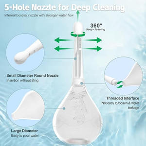 Oem Post Anale Klysma Tool Post Anale Reiniger Douche Gay Cleaner Veel Plezier Met Anale Klysma Lamp Met 5 Tuiten - Product Image 2