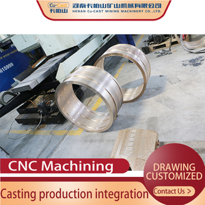 ZCuSn10P1 Bearing Bush for Crusher Improved Operational Efficiency Bronze Casting Hollow <b>Bushing</b> - Product Image 2