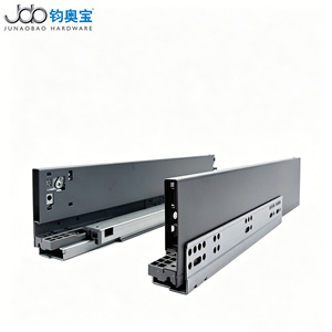 Sistema de cajones ultrafinos con ajustes 3D, pared lateral ultrafina con correderas de cajón de cierre suave y montaje inferior, 35 kg - Product Image 5