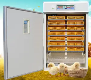Heavy duty industrial grande totalmente automático 500 1000 d máquina de eclosão dos ovos incubadoras de ovos de galinha incubadoras para ovos