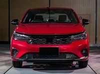 Kit de carrosserie de calandre supérieure noire en plastique ABS en gros d'usine pour Honda City 2023 2024