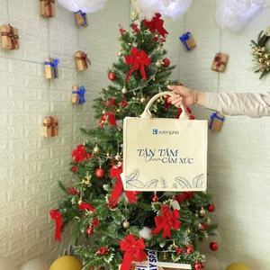 Bolsa de Regalo de Lona Ecológica Reutilizable con Impresión Personalizada, Suministro al por Mayor para Empaquetado de Boutique - Product Image 5