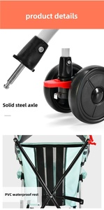 Chất lượng hàng đầu tùy chỉnh EVA xe đẩy em bé <span class=keywords><strong>Sun</strong></span> <span class=keywords><strong>Shade</strong></span> Ánh sáng trọng lượng <span class=keywords><strong>pram</strong></span> đồ chơi - Product Image 2