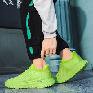 Zapatos deportivos informales para exteriores para hombres y mujeres, zapatos para correr de suela blanda ligeros y transpirables con agarre de rebote acolchado - Product Image 6