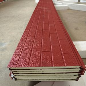 Panneaux muraux insonorisants acoustiques, panneau sandwich en PU, panneau sculpté en métal pour l'intérieur des appartements et des villas - Product Image 1