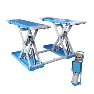 Élévateur à ciseaux 3T à hauteur moyenne Élévateur pour voiture DECAR Intégré 4 poteaux Triple Système de stationnement pour voiture Système de rangement pour véhicule - Product Image 5