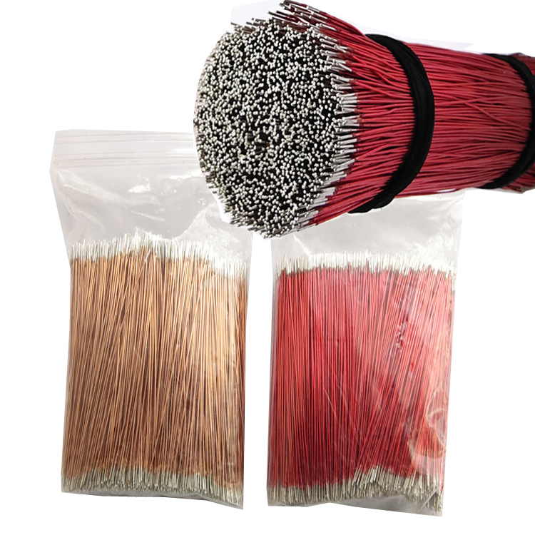 Специальный дополнительный кабель питания серебристый медный цвет Толстая двойная головка с оловом Индивидуальный размер неоновый светлый эмалированный провод