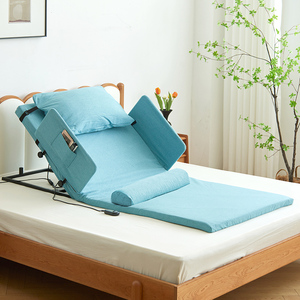 Lit électrique réglable pour personnes âgées - Cadre en acier pliable et portable pour se redresser au lit - Product Image 1