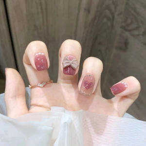 Vente en gros de faux ongles sexy et mignons à la mode, faux ongles, faux ongles, faux ongles artificiels courts et longs à presser - Product Image 5