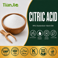 Fabricant d'additifs alimentaires TianJia OEM Monohydrate d'acide citrique de qualité supérieure RZBC/ TTCA/ Ensign