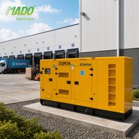 Générateur insonorisé 330 kVA à moteur diesel 1706A Silencieux 300 kVA 350 kVA 400 kVA 500 kVA avec Leroy-Somer, idéal pour les applications d'énergie industrielle
