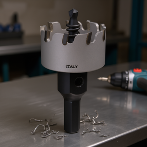 Prendre T.C.T. Scie cloche pour acier inoxydable 10 mm, fabrication italienne, outil de coupe métallique - Product Image 3
