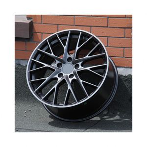 ขอบล้อแม็กแบบหล่อขนาด21นิ้ว PCD 5*130 ET70สีดำ CB71.6สำหรับ Porsche Panamera 970 971 - Product Image 4