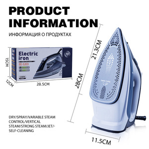 Plancha de ropa eléctrica de mano, plancha de suela eléctrica de gravedad para limpieza en seco, para el hogar, Hotel, suministro para invitados, plancha de Vapor Eléctrica negra - Product Image 2