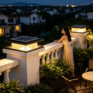 Factory Customized High-quality Gate <b>Light</b> Pillar Outdoor Power E27a Pillar <b>Light</b> Mount Water Proof Solar Pillar <b>Light</b> - Product Image 2