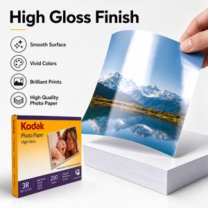 Papel Fotográfico de Doble Cara A4 180-260gsm para Impresora de Inyección de Tinta, Papel Fotográfico para Impresión de Informes y Presentaciones - Product Image 4
