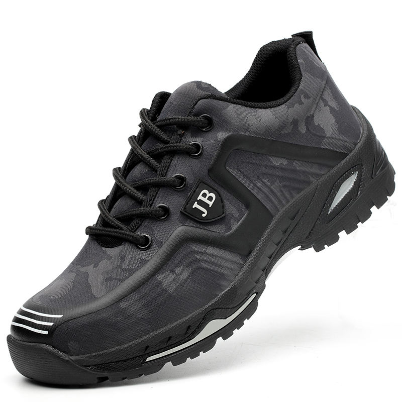 ZAPATOS DE TRABAJO antideslizantes para hombre, calzado de