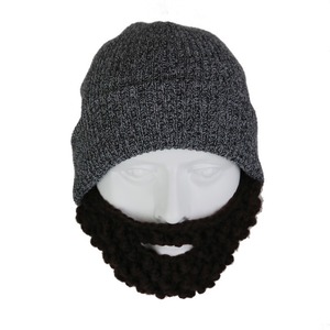 Cadılar Bayramı Hip Hop Yetişkin Gorraları Sahte Sakallar Kamuflaj Fiyonkları İlginç Şapka Seti El Örgüsü Akrilik Unisex Maskeler Kostüm - Product Image 5