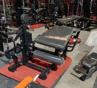 Nouvelle machine d'hyperextension inversée nordique - Appareil professionnel pour développer les fessiers et les ischio-jambiers pour l'entraînement à domicile