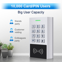 Clavier de contrôle d'accès intelligent Tuya Wifi avec boîtier métallique étanche IP67, lecteur de carte RFID, système de contrôle d'accès 12~80V DC/12~55V AC