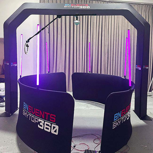 Boda portátil Vogue Overhead 360 Photo Booth 4M Rgb Led Ring Lights - Product Image 2