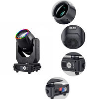 ZY 14R Sharpy Stage Lighting Beam 295 Luz con cabezal móvil con LED RGBW Circle Disco DJ Club Stage Light Venta caliente