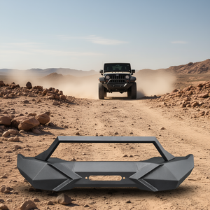 Placa de Soporte para Cabrestante Delantera Estilo X para Jeep Wrangler JK 2007-2018, Resistente, Negra Texturizada, ABS, Kit de Carrocería Todoterreno D0100XUDMXV - Product Image 2