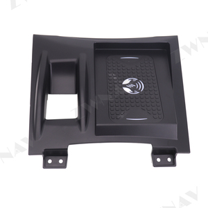 QI Wireless Charger Quick Charge สำหรับ Nissan X-Trail Qashqai 2015 2016-2019สำหรับ <span class=keywords><strong>Iphone</strong></span> XR <span class=keywords><strong>XS</strong></span> MAX อินฟราเรด Sensor ผู้ถือโทรศัพท์ - Product Image 2