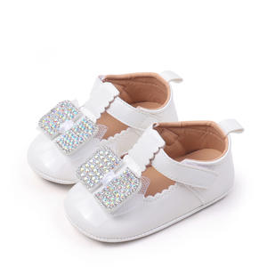 2025 Spring Autumn Summer White Princess Baby Infant Toddler Newborn Girl Shoes Party Evening Girl Pu Leather Shoes - Product Image 4