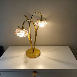 Modern Crystal Table Lamp with Black Linen Dome Shade E27 LED <b>AC</b> Soft Warm White Light Bedroom Decorative Desk Lamp - Product Image 4