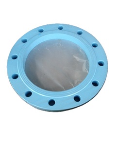 24 pouces Sch 80 Époxy Revêtement de puissance ASTM A694 F65 Cou de Soudure Bride, Fbe Revêtement ASTM A105 Afin Bride, 300lb, - Product Image 2