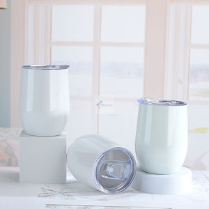 Millantech - Vaso de Vino Blanco de Acero Inoxidable de Doble Pared de 12 oz <span class=keywords><strong>para</strong></span> Sublimación, Vasos Blancos <span class=keywords><strong>para</strong></span> Sublimación al <span class=keywords><strong>por</strong></span> <span class=keywords><strong>Mayor</strong></span>, Compra al <span class=keywords><strong>por</strong></span> <span class=keywords><strong>Mayor</strong></span> - Product Image 1