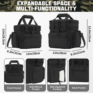 Men's Tactical Lunch <b>Box</b> Expandable 18L Tactical Insulated Cooler Bag,Leak Proof Insulated Lunch Bag for Work <b>Camping</b> Outdoor - Product Image 2