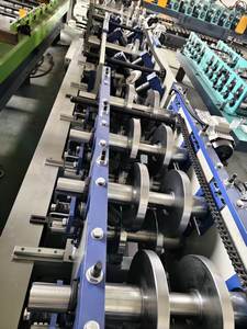 Petit pain de Purlin de Cz de goujon et de voie formant la machine feuilles de toiture de zinc en aluminium support de <span class=keywords><strong>climatiseur</strong></span> faisant des machines - Product Image 6