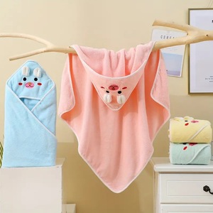 Áo choàng tắm trẻ em chất liệu nhung san hô mềm mại, thiết kế mới, nhanh khô - Khăn tắm trẻ em chất liệu Terry - Product Image 1