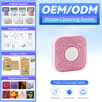 Tablettes nettoyantes pour toilettes OEM longue durée, désodorisant, blanchissant, effervescent, élimine les odeurs, tablette de nettoyage pour toilettes