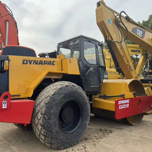 Rouleaux compacteurs d'occasion Dynapac CA251D de haute qualité, moteur diesel 75KW, boîte de vitesses, composants moteur, modèle 2018, tambour unique - Product Image 1