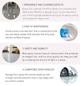Peinture pour sols <span class=keywords><strong>en</strong></span> béton <span class=keywords><strong>de</strong></span> <span class=keywords><strong>ciment</strong></span> <span class=keywords><strong>de</strong></span> Chine, imperméable, à base d'eau, résine époxy, Recina Epoxica Para Pisos, revêtement <span class=keywords><strong>de</strong></span> <span class=keywords><strong>sol</strong></span> pour <span class=keywords><strong>garage</strong></span> - Product Image 5