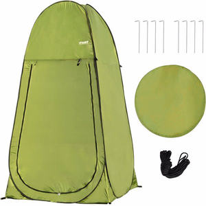Tente de Douche Portable Pop-Up Db 7ft pour Camping Extérieur, Toilettes, Cabine de Dressing, Chambre Individuelle, Installation Instantanée, Polyester Imperméable - Product Image 1