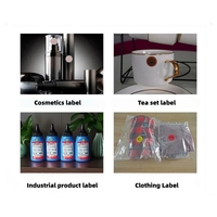 Autocollants adhésifs durables de 10 mm, papier enduit, étiquettes d'étanchéité de qualité alimentaire, autocollants créatifs personnalisables, bureau