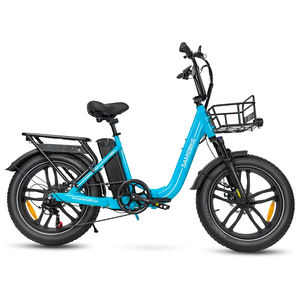 2024 SAMEBIKE OEM ODM Ebike 20 "Fat Tire 48V 13Ah 500W City Snow Bike Bicicleta eléctrica híbrida Plegable E Cycle para dama - Product Image 4