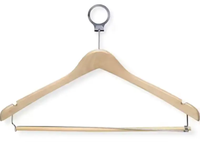 Offre Spéciale personnalisé moderne cintre hôtel antivol manteau costume cintre en bois